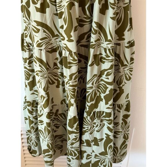 Market & Spruce Women's Petite Halter Neck Midi Dress M Multicolor - Picture 8 of 10